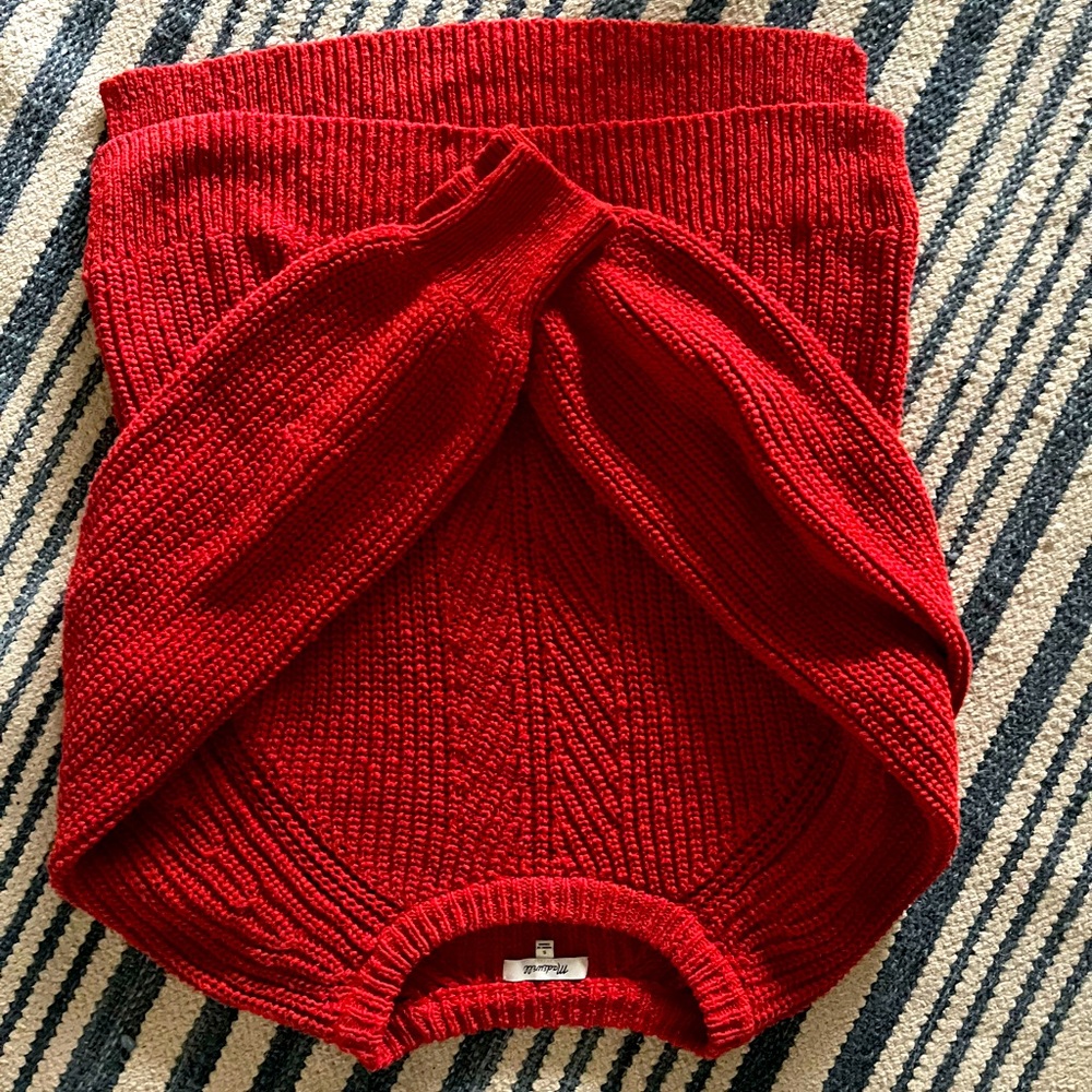 Madewell balloon sleeve sweater size s